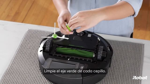Cómo Limpiar los Cepillos de Goma en Robots Aspiradores Roomba Serie i e | i7 - i7+ - e5 - e6 - i3+ смотреть онлайн