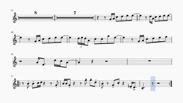 Maputo by Marcus Miller. Ноты in B смотреть онлайн