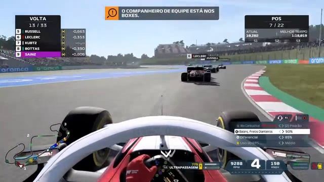 INACREDTÁVEL O QUE O MASSA FEZ! (IA 110% GP Espanha 50%) - F1 2021 My Team Temporada 2 #8 смотреть онлайн