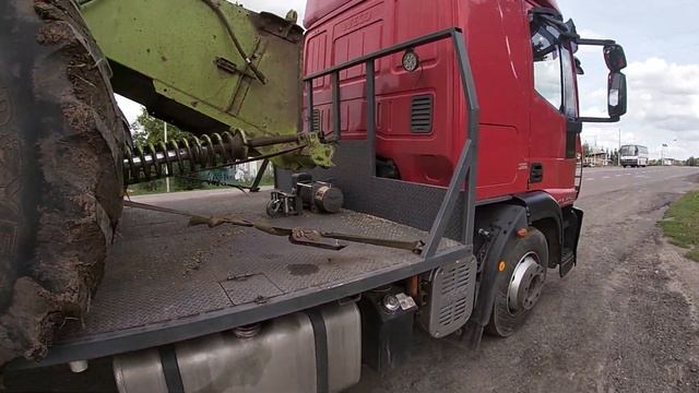 Claas Protector / Клас Протектор з Волині на Житомирщину смотреть онлайн