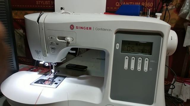 CARA MEMBUAT TULISAN NAMA DENGAN MENGGUNAKAN MESIN JAHIT PORTABLE SINGER 7640 CONFIDENCE смотреть онлайн