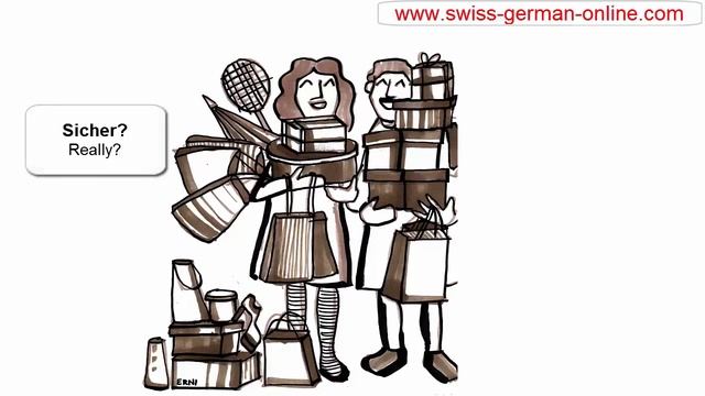 Verb "to buy" in Swiss German смотреть онлайн