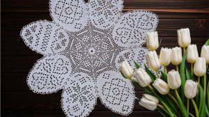 ПАСХАЛЬНАЯ САЛФЕТКА В ВИДЕ ЦВЕТКА. Часть 3