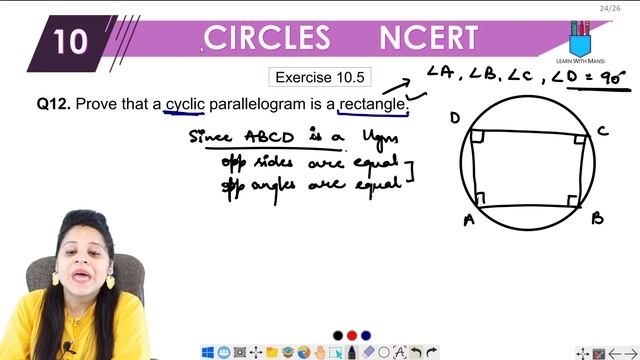 Class 9 Maths | Chapter 10 | Exercise 10.5 Q12 | Circles | NCERT смотреть онлайн