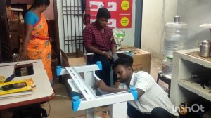 Jack A2B tailar machine installation