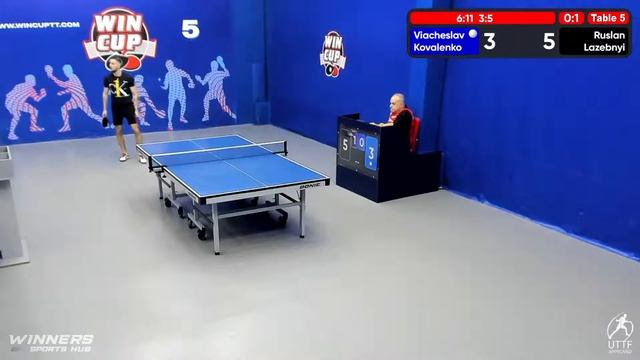 14:30 Viacheslav Kovalenko 0-3 Ruslan Lazebnyi South 4 WIN CUP 22.11.2022 WINCUP | TABLE TENNIS смотреть онлайн