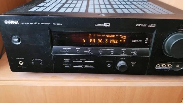 Yamaha AC receiver HTR-5950 смотреть онлайн