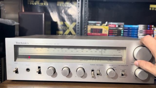 Technics SA-101 FMAM Stereo Receiver Price Video In Hindi 9811204032 / 9717618838 For Sale In Delh смотреть онлайн