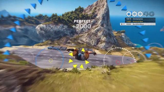 Monte Dracon Tour - Wingsuit Course - BEST ROUTE - Just Cause 3 PS4 смотреть онлайн