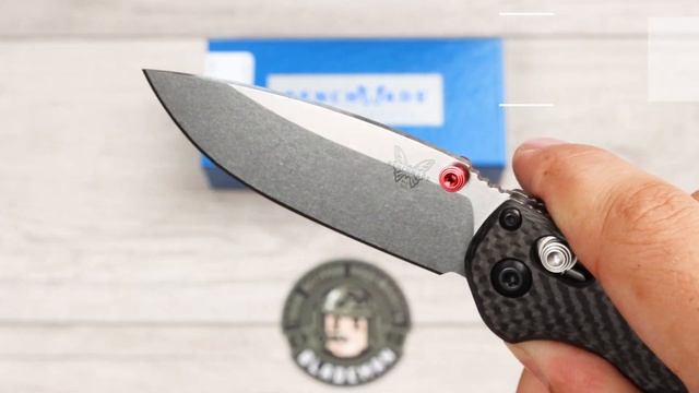 Нож Benchmade Mini Freek, CPM-S90V, Carbon Fiber смотреть онлайн