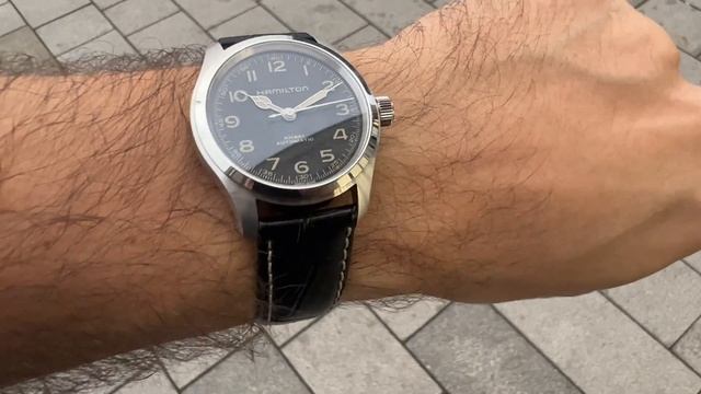 HAMILTON Murph watch 38 mm смотреть онлайн