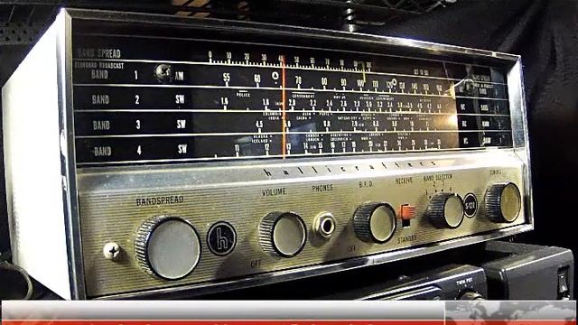 SWL: Radio Rebelde using Vintage Hallicrafters S-120 Receiver смотреть онлайн
