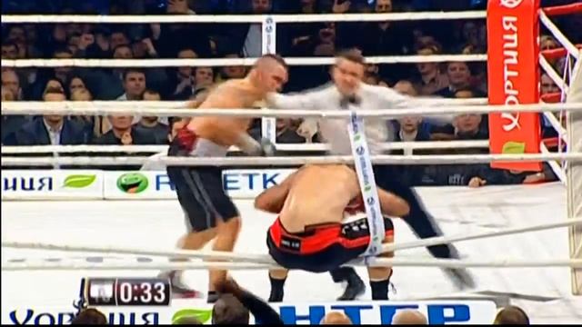 Александр Усик – Дэни Вентер НОКАУТ! Oleksandr Usyk vs Danie Venter смотреть онлайн