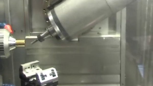 Starrag demonstrates Bumotec S191 Linear mill turn machine