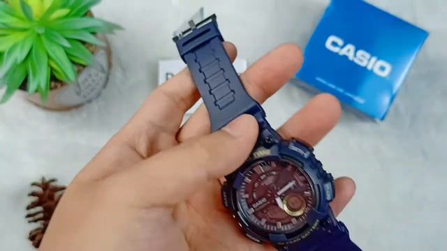 Casio General Black Dial Blue Resin смотреть онлайн