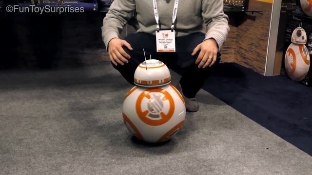 NEW! Star Wars BB-8 Hero Droid by Spin Master First Look Toy Fair 2017 BB8 смотреть онлайн