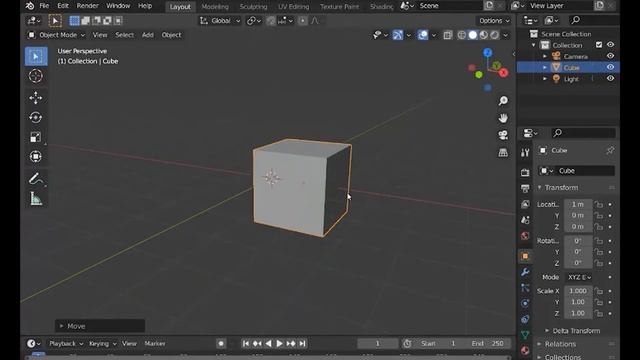 2 - Blender object mode and edit modes смотреть онлайн