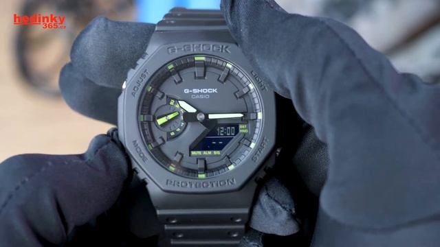 HANDS-ON: Casio G-Shock Original GA-2100-1A3ER Carbon Core Guard Utility Black Series смотреть онлайн