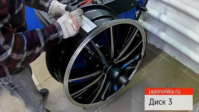 Проверка на балансировочном станке дисков Anhelo Corazon 18" смотреть онлайн