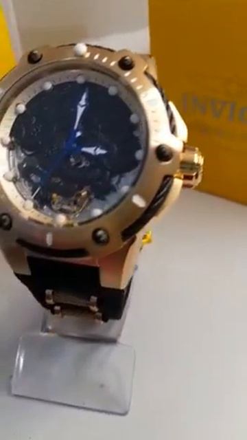 INVICTA BOLT DRAGON MECÂNICO MANUAL OURO 18K 26315 смотреть онлайн
