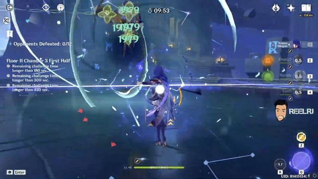 Archon Team Doing Spiral Abyss | Genshin смотреть онлайн