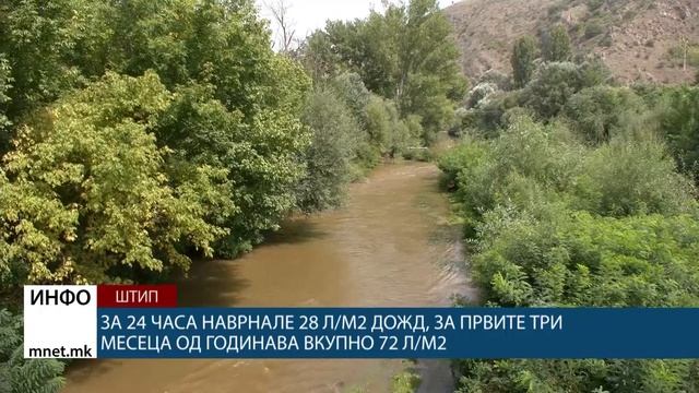 За 24 часа наврнале 28 л/м2 дожд, за првите три месеца од годинава вкупно 72 л/м2 смотреть онлайн