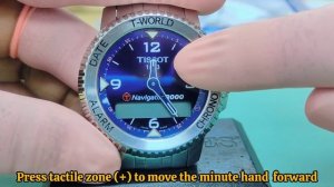 Tissot T touch Navigator 3000 Time setting and Synchronize #watchservicebd part-1