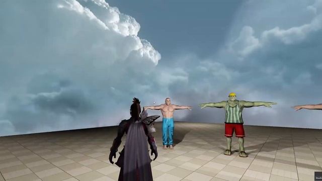 s-m game engine - third person camera смотреть онлайн