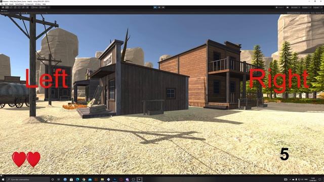Shouting West - Railshooter with Voice Control created in Unity смотреть онлайн