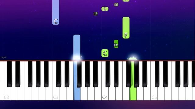 The Weeknd Blinding Lights - простые песни на фортепиано смотреть онлайн