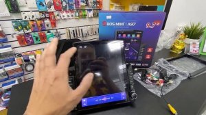 Краткий обзор андроид магнитолы в стиле Tesla BOS-Mini A97 4/64Gb