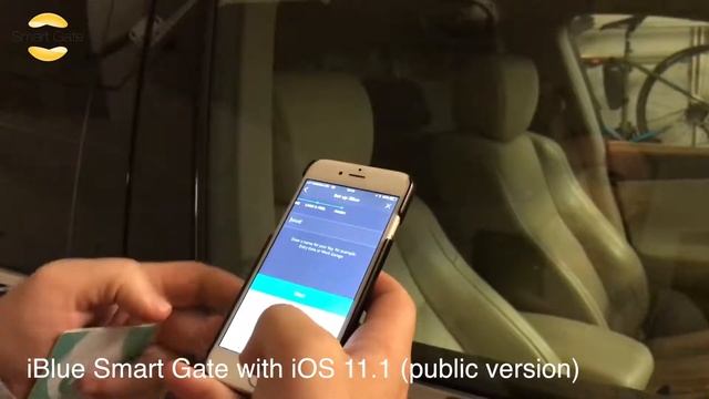 iBlue Smart Key app and iOS 11.1 - key install test смотреть онлайн
