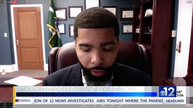 Jackson mayor addresses curfew order for youth смотреть онлайн