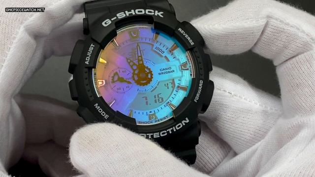 ความงดงามบนพื้นผิวคริสตัลไล่ระดับ รุ่นสีพิเศษใหม่ล่าสุดปี2022 G-Shock Iridescent Colour GA -110SR- смотреть онлайн