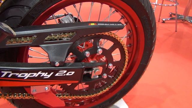 Rieju MRT 50 Trophy Supermotard (2019) Exterior and Interior смотреть онлайн