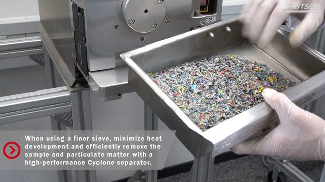 Grinding electronic and hazardous waste with the Universal Cutting Mill PULVERISETTE 19 смотреть онлайн