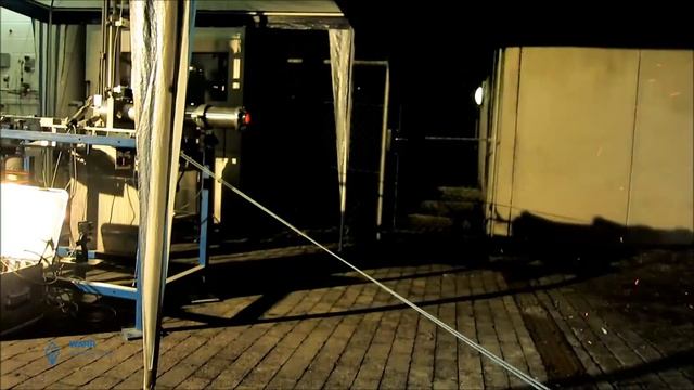 HYPER I - Hybrid rocket motor test (10s) смотреть онлайн