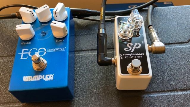 Wampler Ego Compressor Vs  Xotic SP Compressor