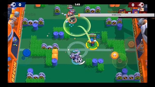 Только БравлБол! Чилим и лампово играем в Бравл!! смотреть онлайн