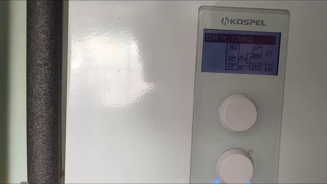 Kospel + bufor 1000l. Zużycie energii od poniedziałku do piątku do ogrzania domu 160m. смотреть онлайн