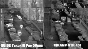 Сравнение тепловизоров RikaNV GTK451 и Guide TrackIR 50