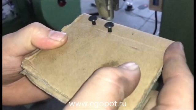 JZ-988RF Фурнитурный пресс для крепления колесиков к чемодану смотреть онлайн