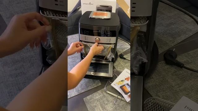 Deluxe Air Fryer Pampered Chef РАСПАКОВКА смотреть онлайн