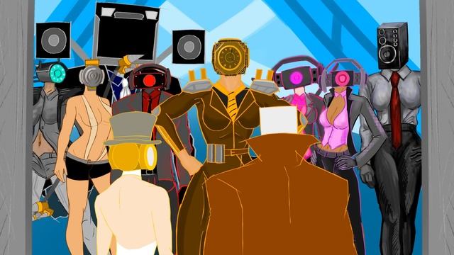 skibidi toilet 74 (part1) gender swap animation 🥵😱😲💀😰😵💫🥶☠️🚽 смотреть онлайн