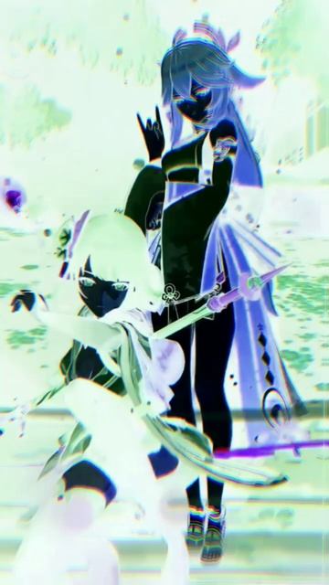 Genshin Impact MMD #anime #neon #shorts #dance #drop смотреть онлайн