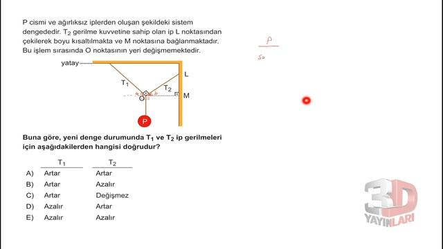 AYT Fizik Soru Bankası Bölüm 01 Test 19 Soru Çözümleri смотреть онлайн