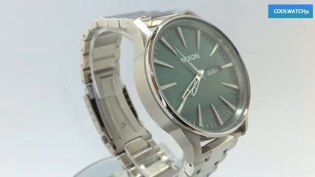 COOLWATCH31 A356-1696 NIXON SENTRY SS GREEN SUNRAY MEN'S WATCH A3561696 ニクソン セントリー グリーン サンレイ メンズ смотреть онлайн