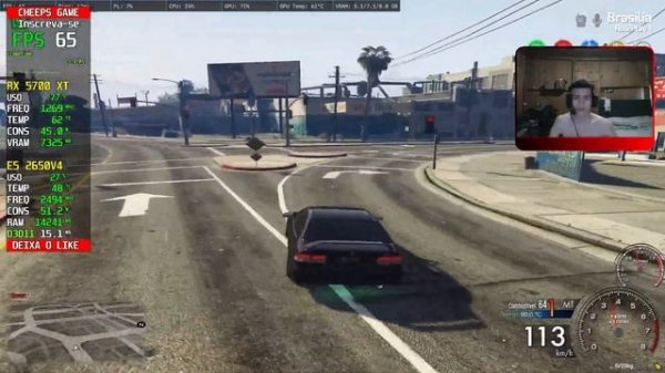 🔥 BRASILIA RP FIVEM | XEON E5 2650 V4 + RX 5700 XT TESTE PC GAMER DA ALIEXPRESS 2025