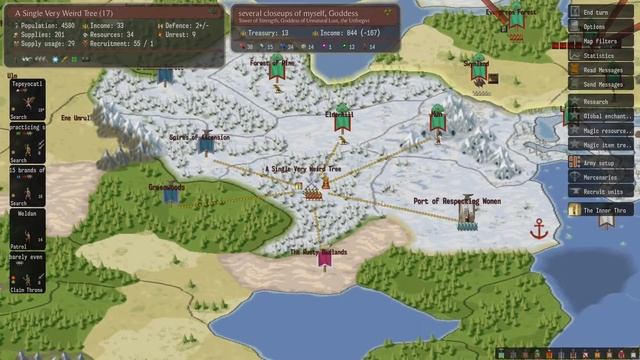Dominions 5 | EA Mictlan, Turn 13-15 | Mu Plays смотреть онлайн
