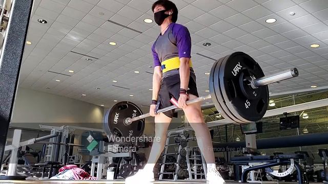 Paused Sumo Deadlift | 325 Ibs/147 Kg x 4 x 4 @145 Ibs Body Weight! смотреть онлайн